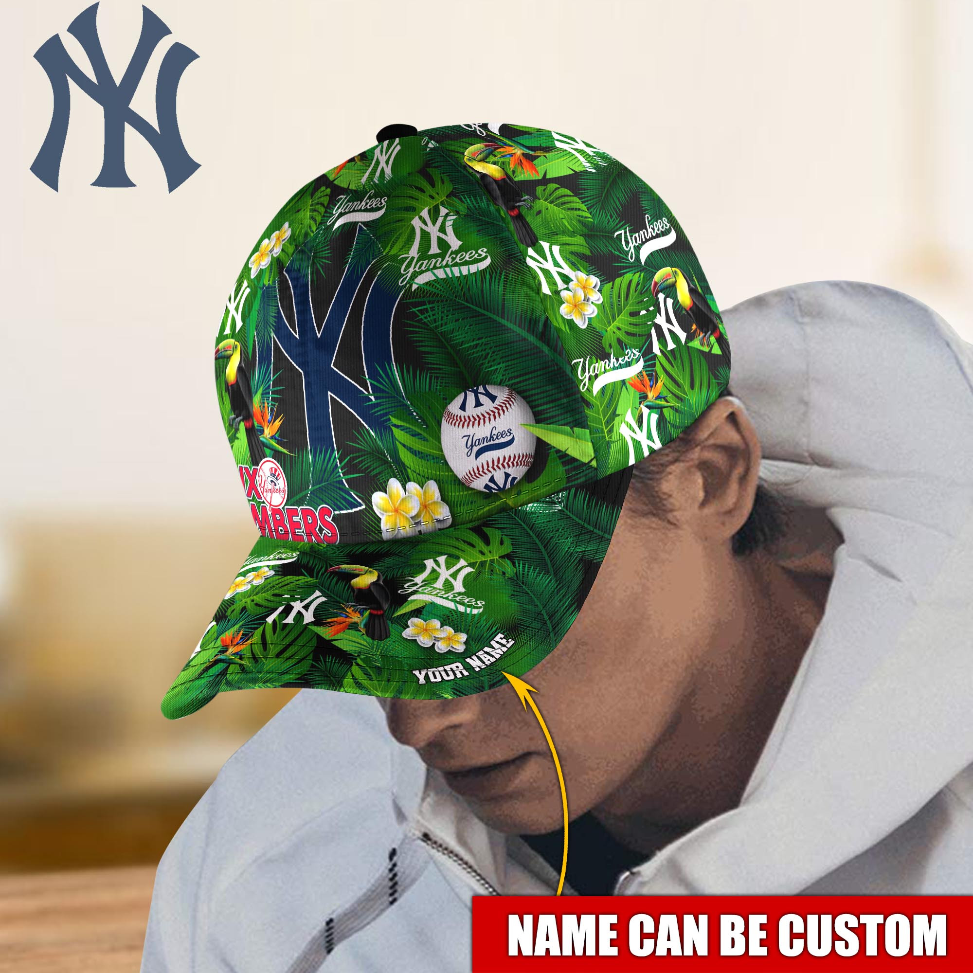 NewYork Yankees Custom Name Classic, Baseball Caps Trucker Hats Custom Hats Gifts For Men & Women