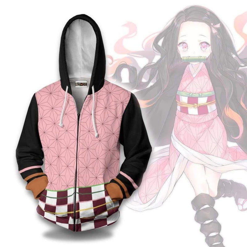 Nezuko Kamado 3D All Over Print Hoodie, Zip Hoodie