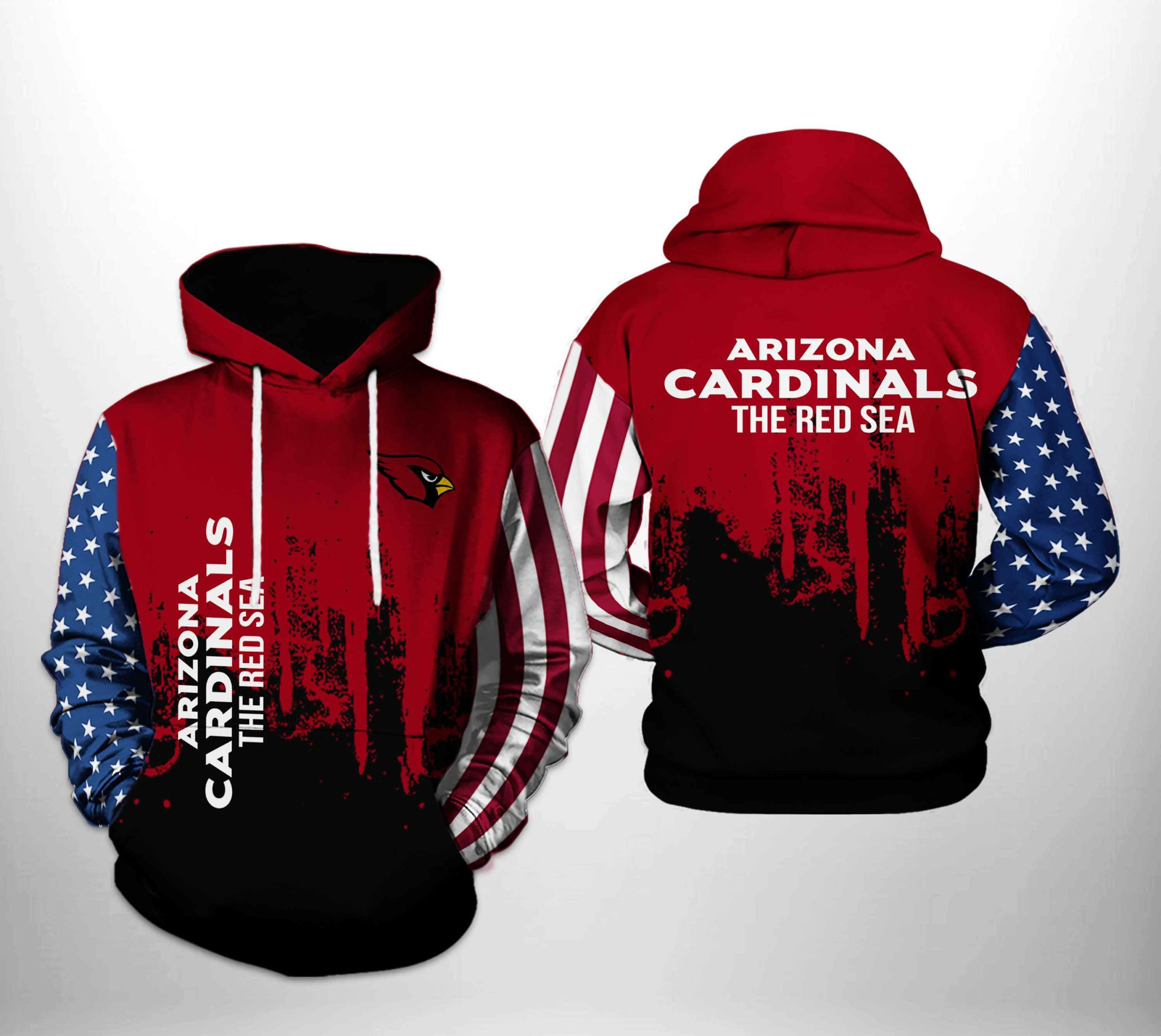 NFL Arizona Cardinals NFL Team US 3D All Over Print Hoodie, Zip Hoodie