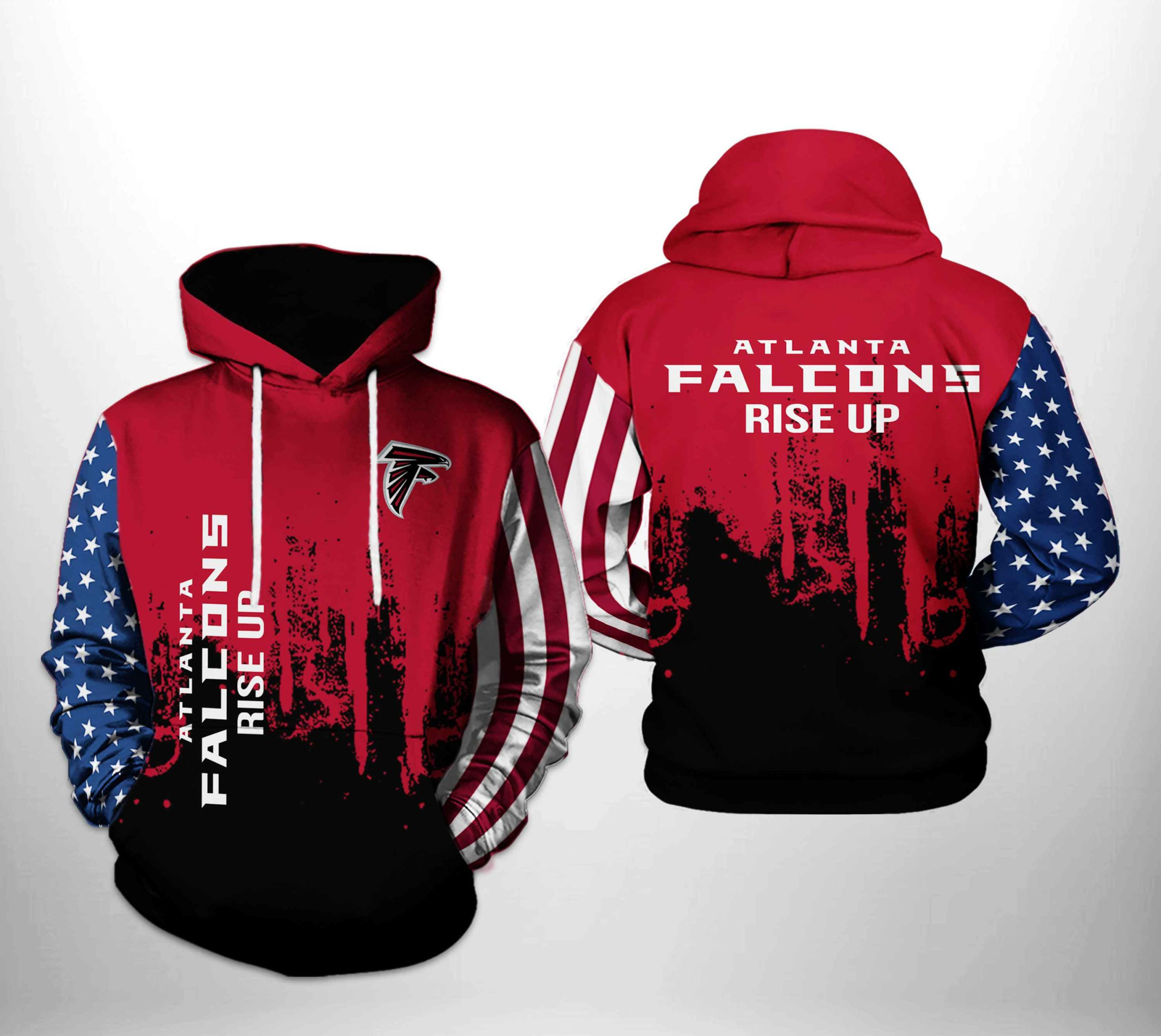 NFL Atlanta Falcons NFL Team US 3D All Over Print Hoodie, Zip Hoodie