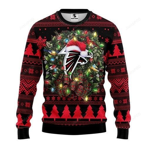 Nfl Atlanta Falcons Ugly Christmas Sweater Adult 3D Funny Matching for family