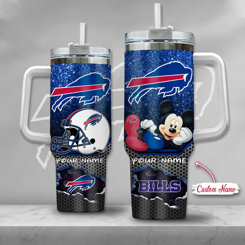 NFL Buffalo Bills Mickey Mouse Custom Stanley Cup 40 oz 30 oz Tumbler With HandleTVC2301126