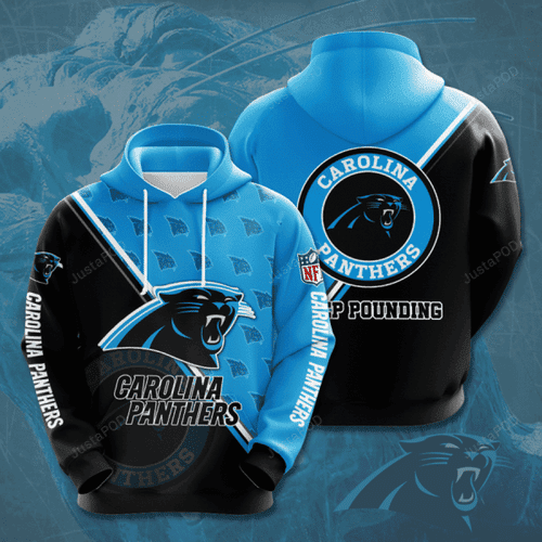 NFL Carolina Panthers NFL 3D All Over Print Hoodie, Zip Hoodie