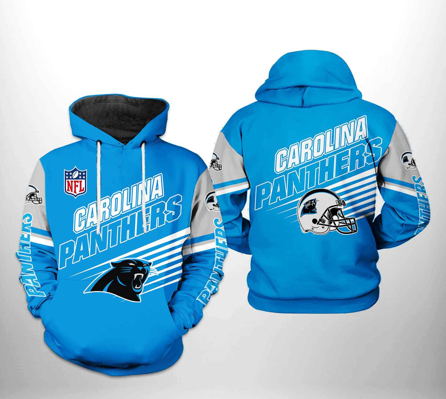 NFL Carolina Panthers NFL Team 3D All Over Print Hoodie, Zip Hoodie