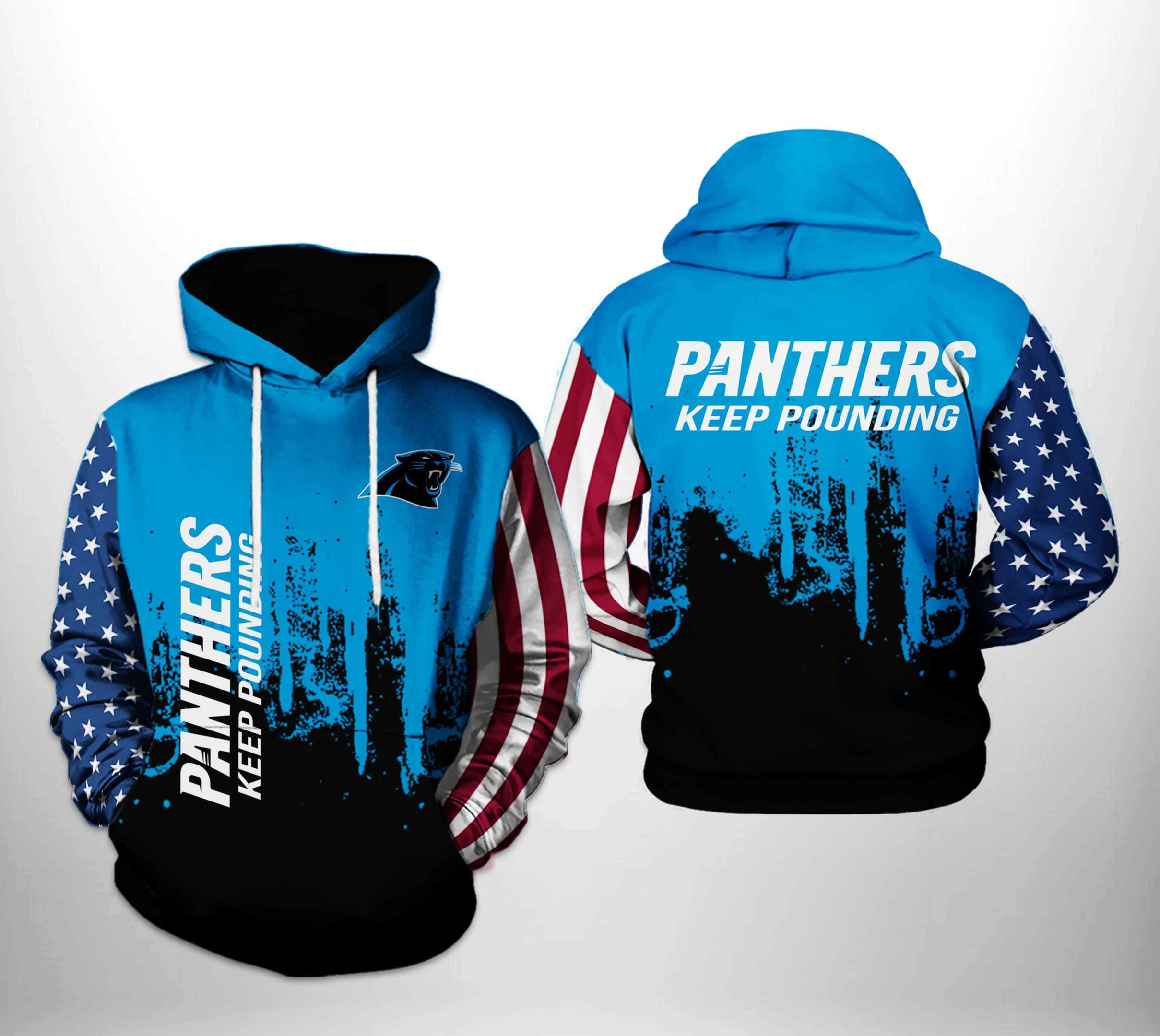 NFL Carolina Panthers NFL Team US 3D All Over Print Hoodie, Zip Hoodie