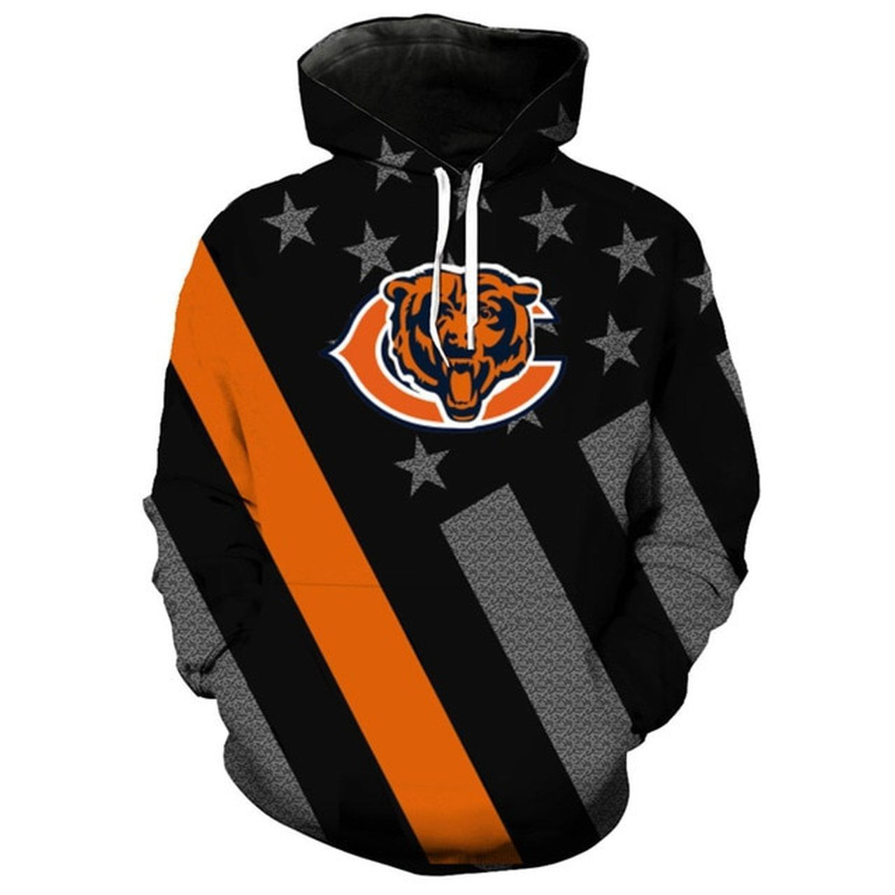 NFL Chicago Bears NFL 3D All Over Print Hoodie, Zip Hoodie