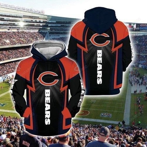 NFL Chicago Bears Nfl For Bears Fan 3D All Over Print Hoodie, Zip Hoodie