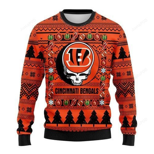 Nfl Cincinnati Bengals Ugly Christmas Sweater Adult 3D Funny Matching for family