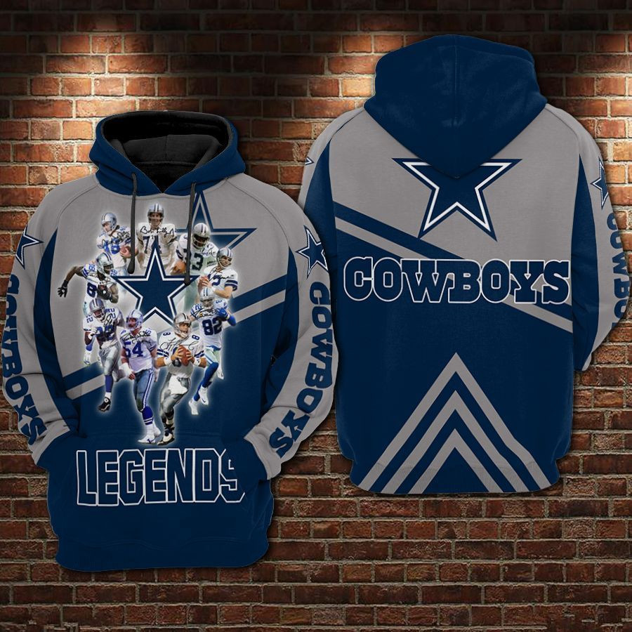 NFL Dallas Cowboys Nfl Football Anniversary 3D All Over Print Hoodie, Zip Hoodie