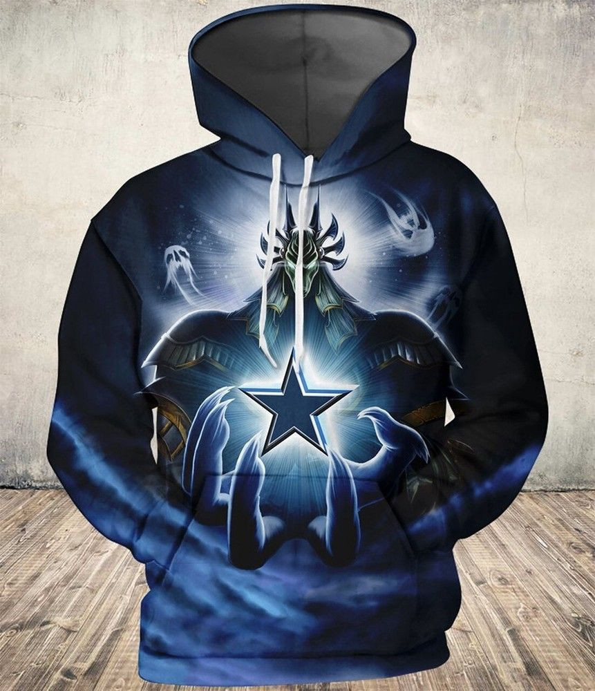 NFL Dallas Cowboys Nfl Football Magic God 3D All Over Print Hoodie, Zip Hoodie