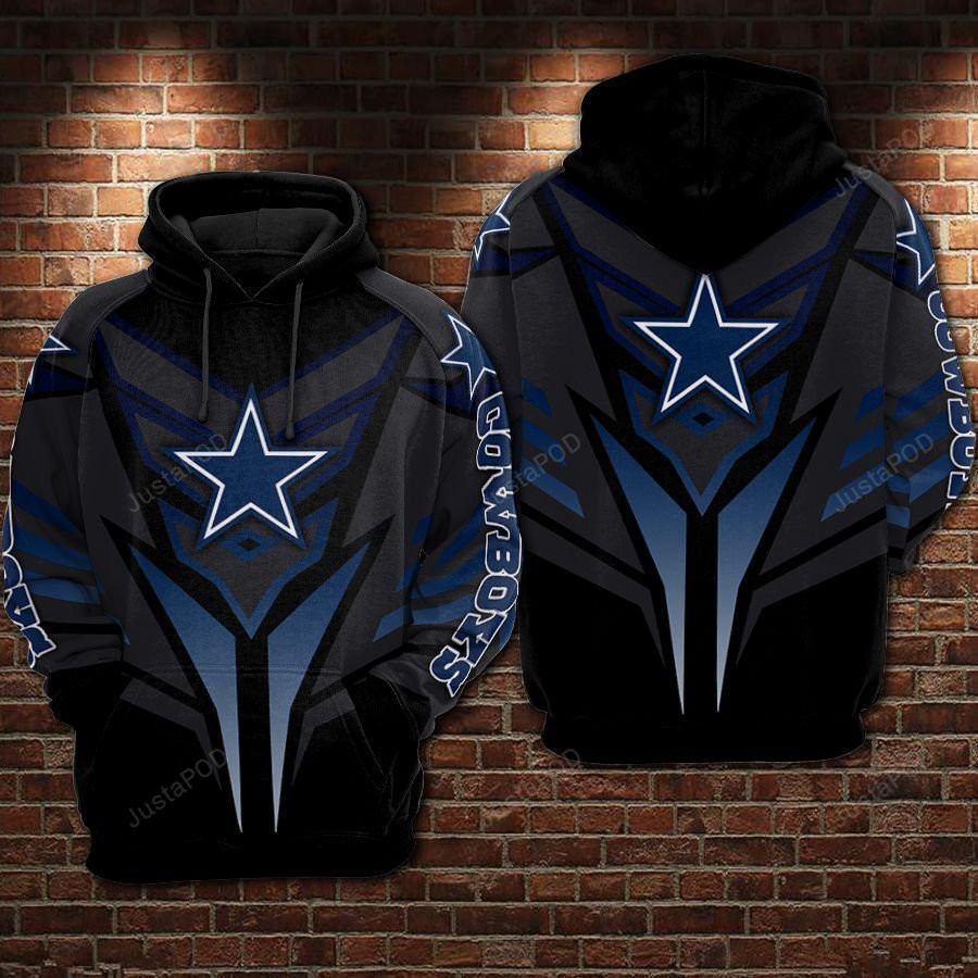 NFL Dallas Cowboys Nfl Football Star 3D All Over Print Hoodie, Zip Hoodie