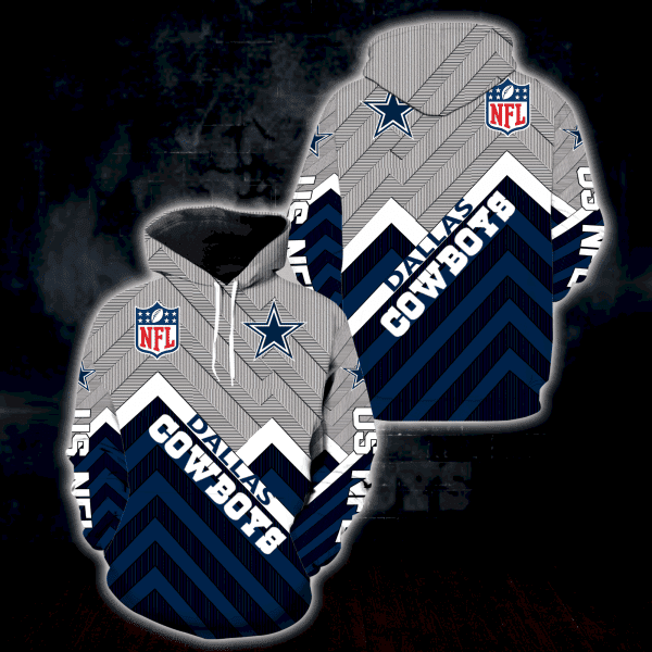 NFL Dallas Cowboys NFL New Full 3D All Over Print Hoodie, Zip Hoodie