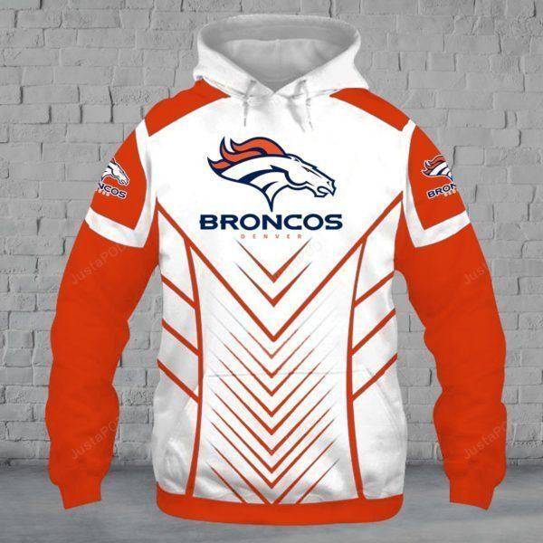 NFL Denver Broncos NFL 3D All Over Print Hoodie, Zip Hoodie
