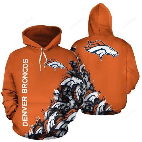 NFL Denver Broncos Nfl Football 3D All Over Print Hoodie, Zip Hoodie