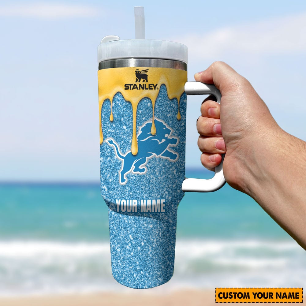 NFL Detroit Lions Custom Stanley Cup 40 oz 30 oz Tumbler With HandleTVC2301850