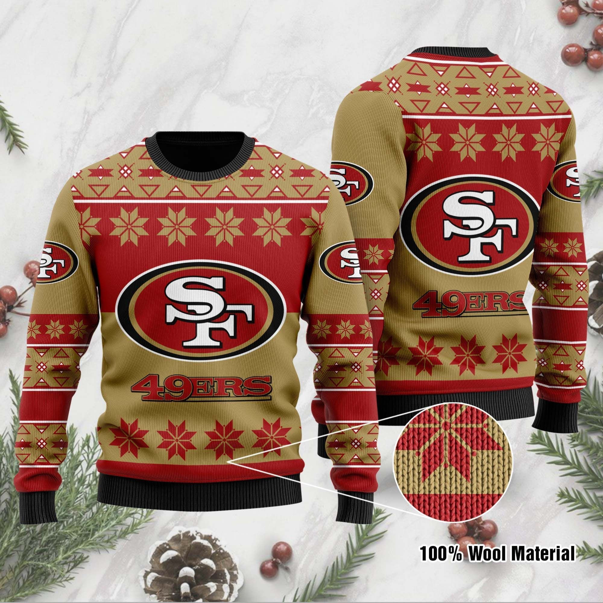 Nfl Ers Ugly Christmas Sweater Adult 3D Funny Matching for family