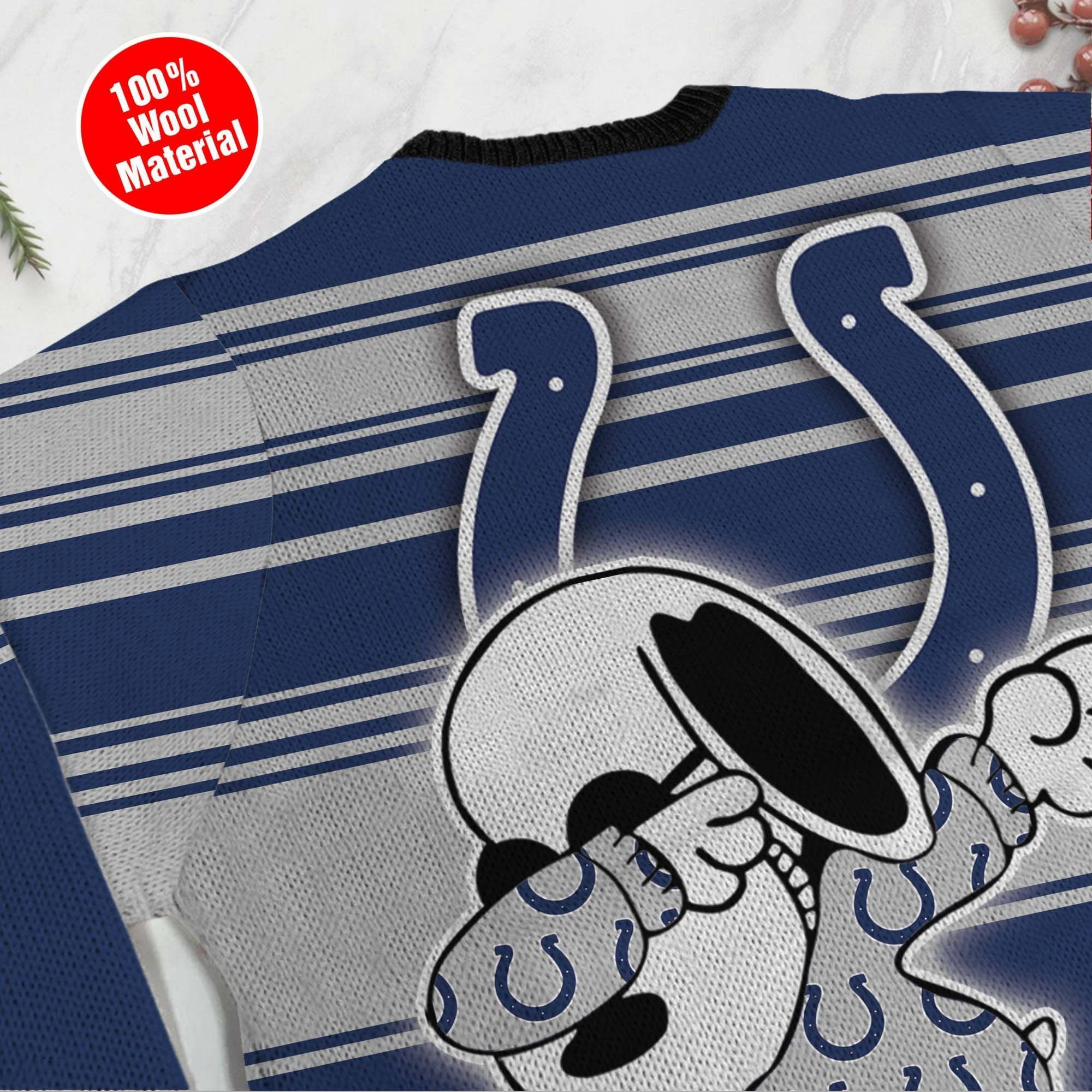 NFL Indianapolis Colts D Full Printed Sweater Shirt For Football Fan Nfl Jersey Ugly Christmas Sweater Adult 3D Funny Matching for family - Image 5