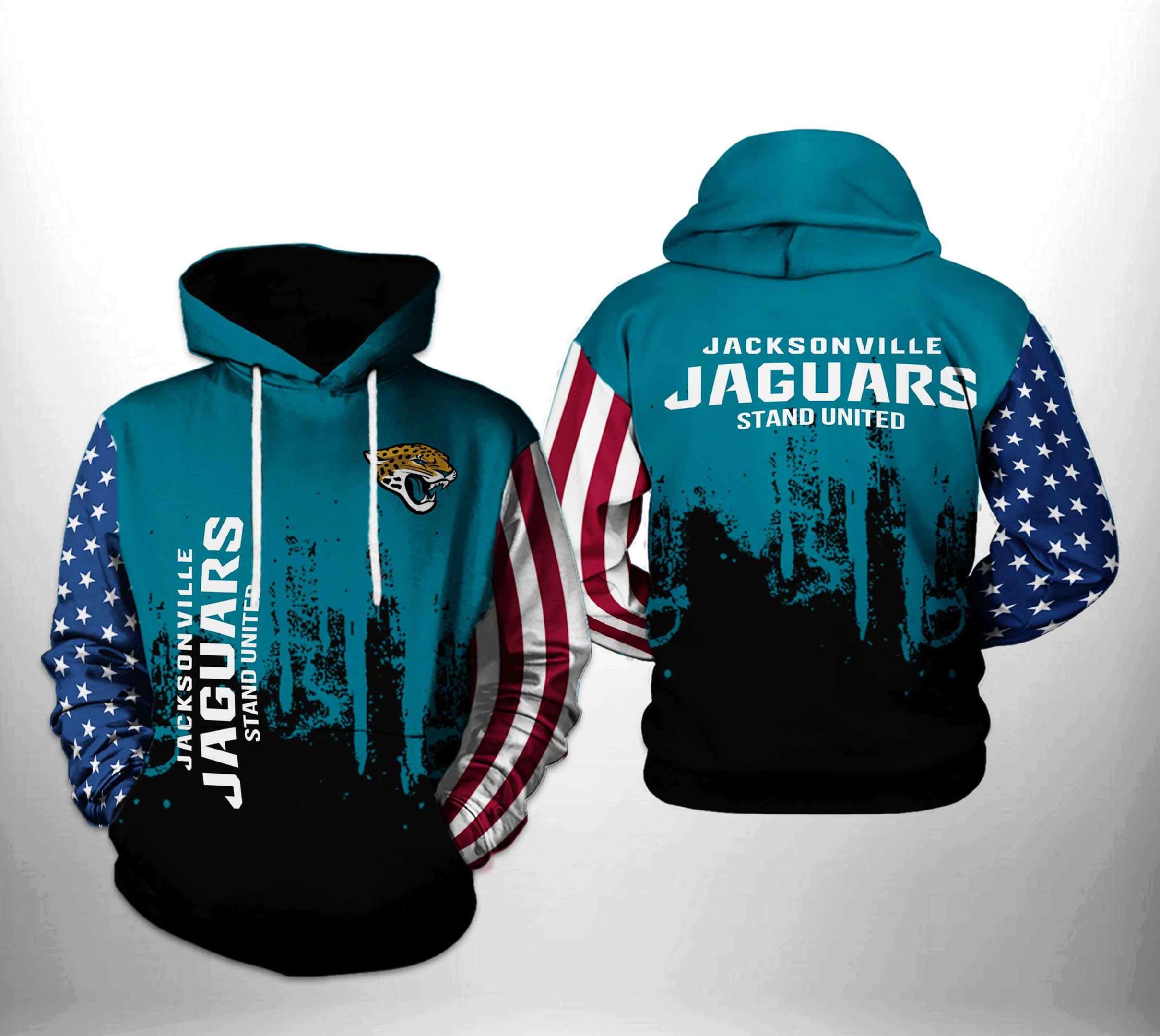 NFL Jacksonville Jaguars NFL Team US 3D All Over Print Hoodie, Zip Hoodie