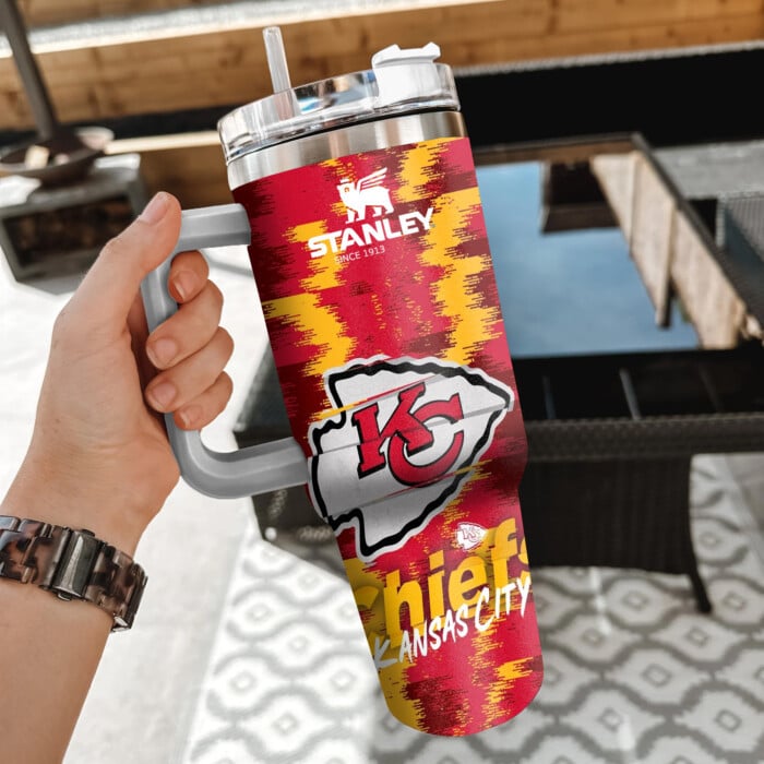 NFL Kansas City Chiefs Custom Stanley Cup 40 oz 30 oz Tumbler With HandleTVC2301856
