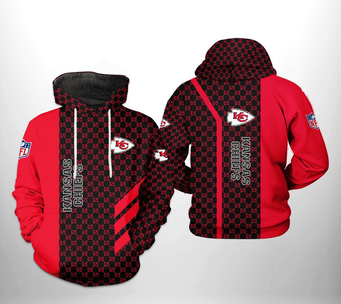 NFL Kansas City Chiefs NFL 3D All Over Print Hoodie, Zip Hoodie