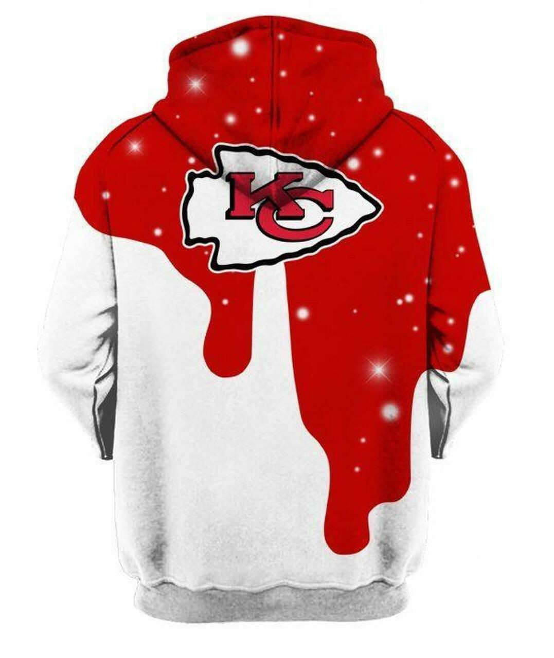 NFL Kansas City Chiefs Nfl Football 3D All Over Print Hoodie, Zip Hoodie