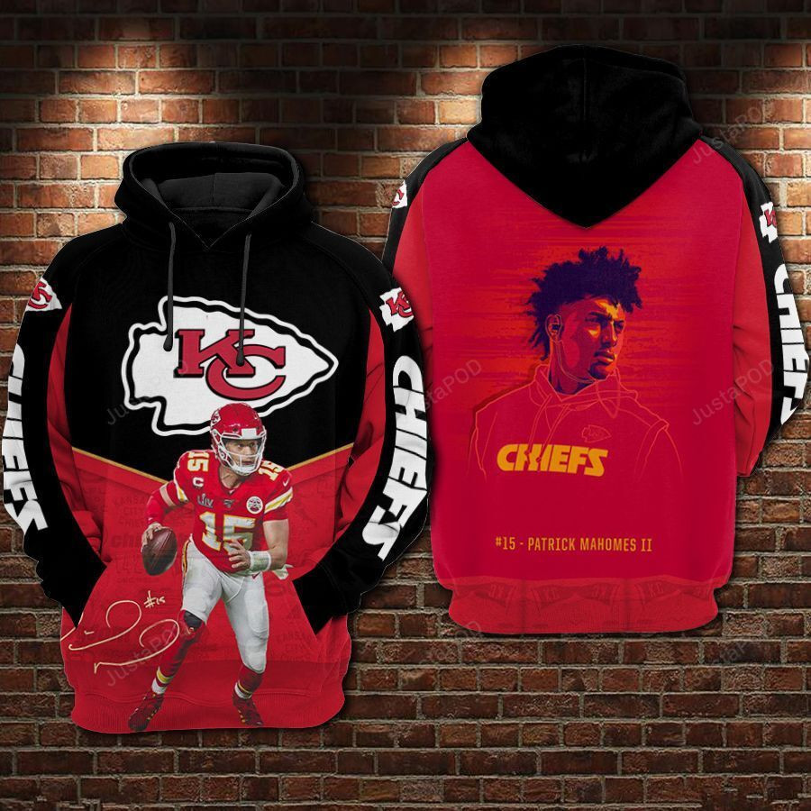 NFL Kansas City Chiefs Nfl Football Patrick Mahomes 3D All Over Print Hoodie, Zip Hoodie