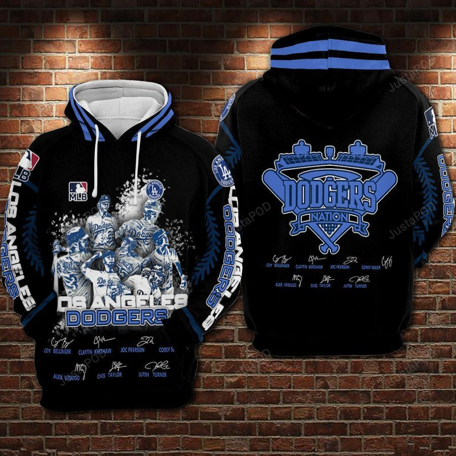 NFL Los Angeles Dodgers Nfl Football Anniversary 3D All Over Print Hoodie, Zip Hoodie
