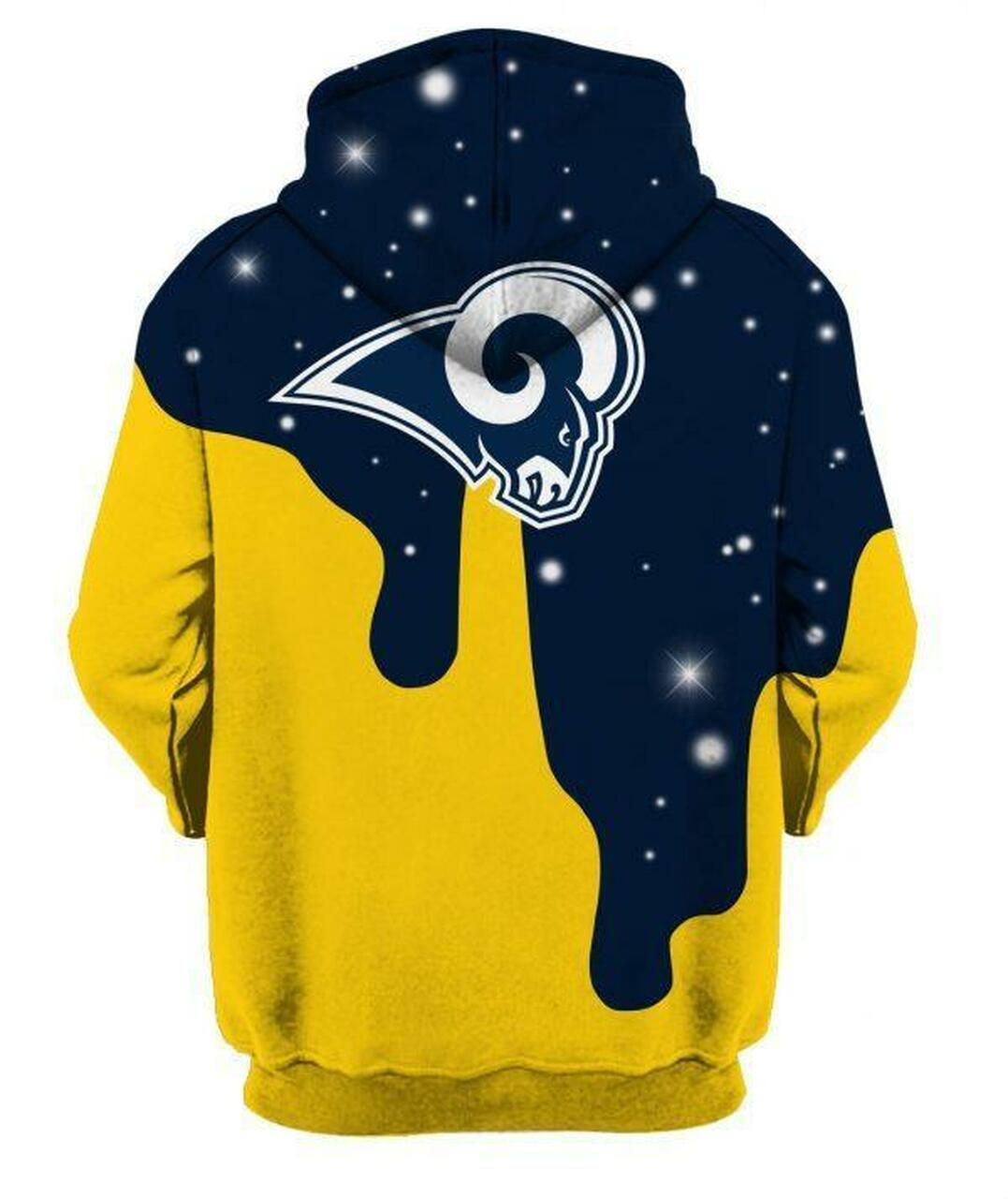 NFL Los Angeles Rams Nfl Football 3D All Over Print Hoodie, Zip Hoodie