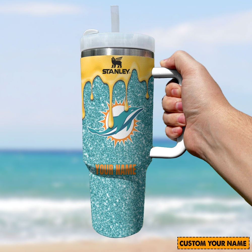 NFL Miami Dolphins Custom Stanley Cup 40 oz 30 oz Tumbler With HandleTVC2301849