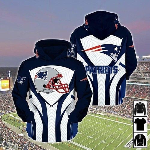 NFL New England Patriots Nfl Fan 3D All Over Print Hoodie, Zip Hoodie