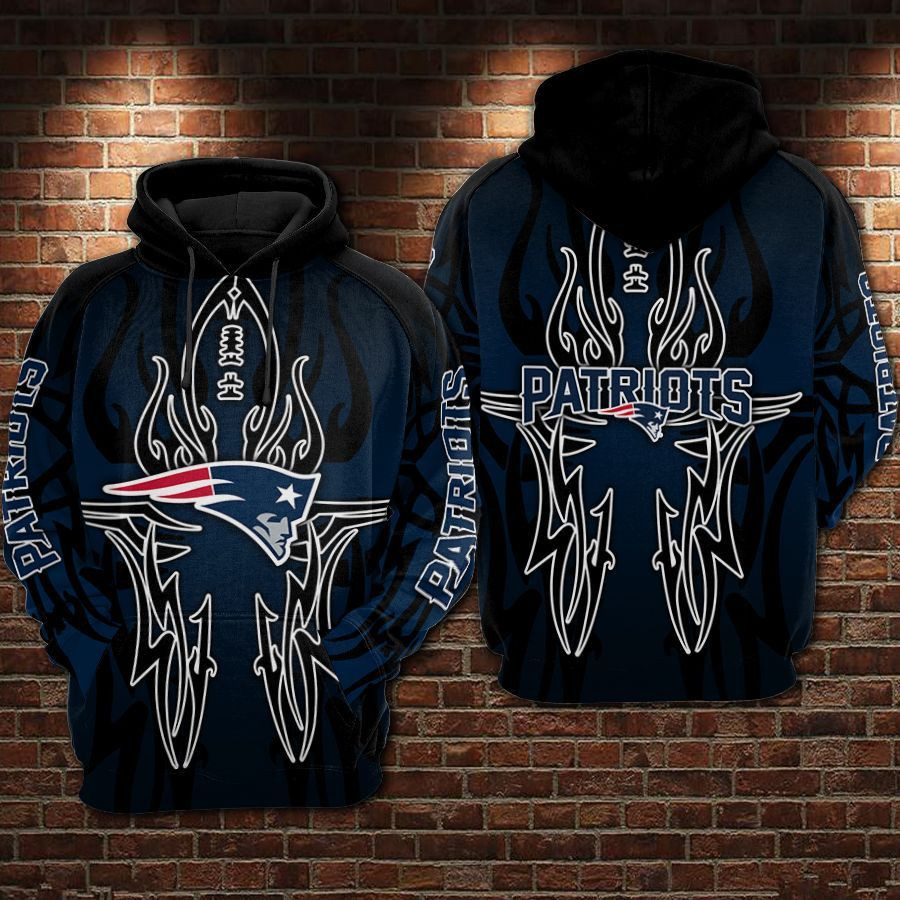 NFL New England Patriots Nfl Football 3D All Over Print Hoodie, Zip Hoodie