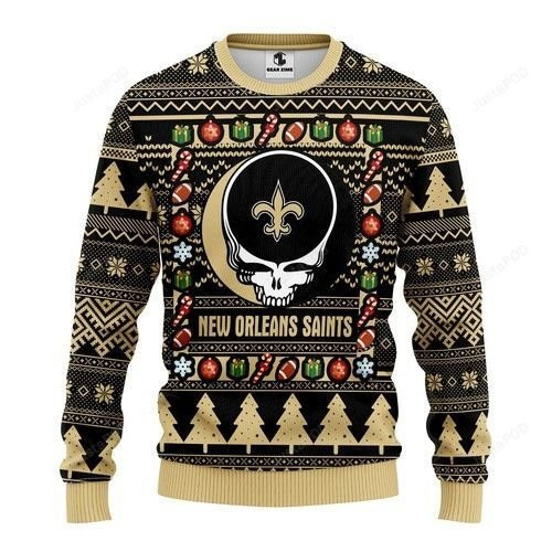 Nfl New Orleans Saints Ugly Christmas Sweater Adult 3D Funny Matching for family