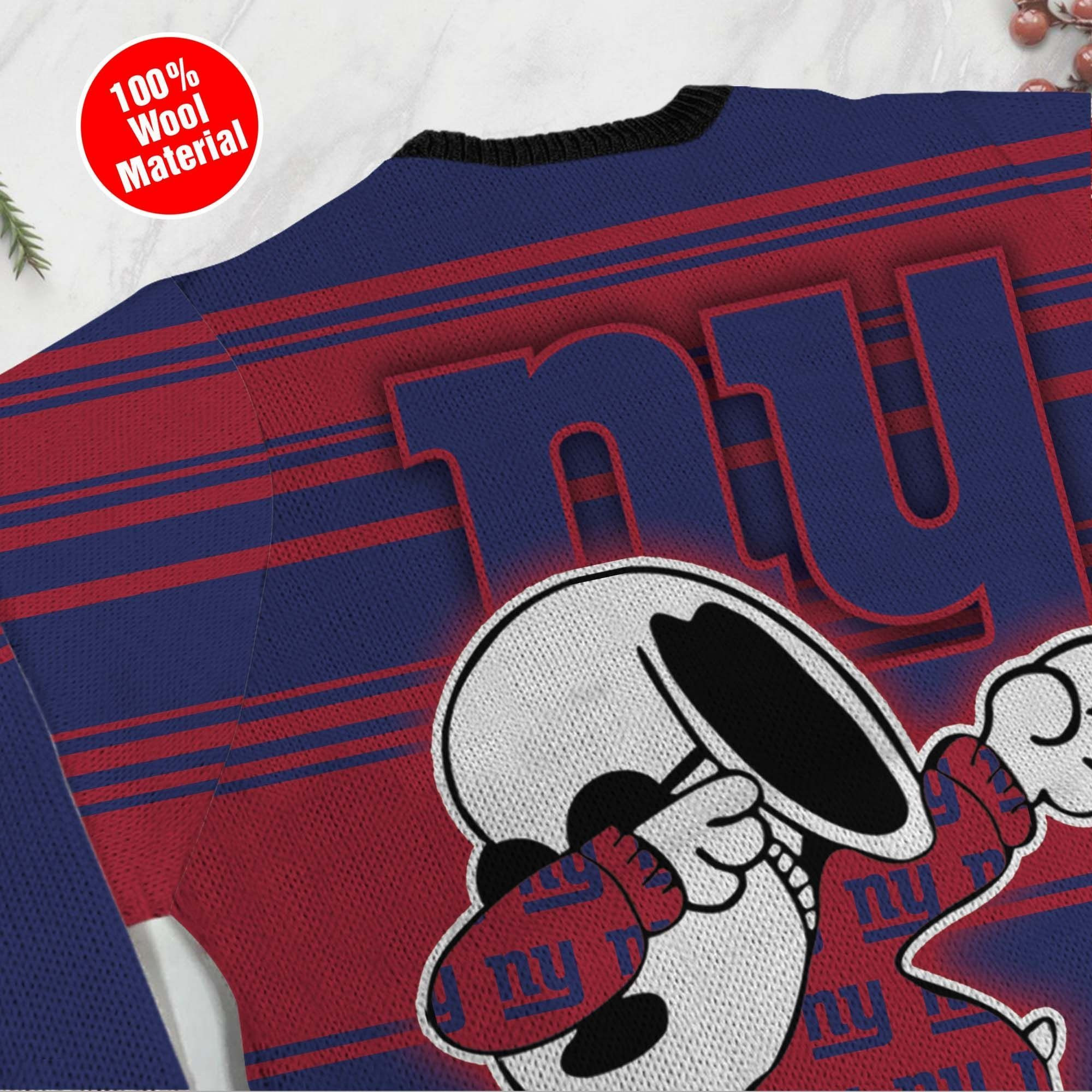 NFL New York Giants D Full Printed Sweater Shirt For Football Fan Nfl Jersey Ugly Christmas Sweater Adult 3D Funny Matching for family - Image 5