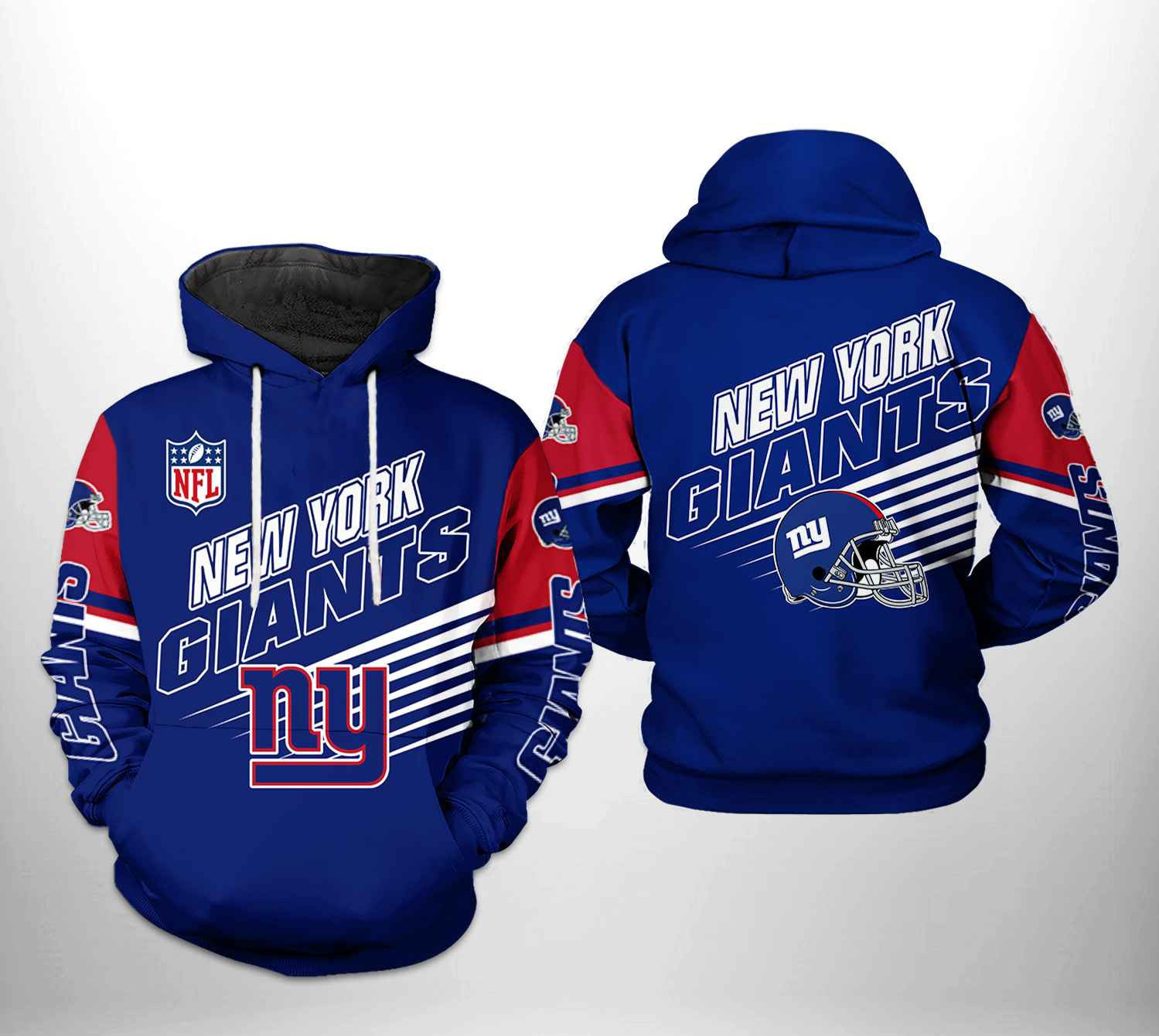 NFL New York Giants NFL Team 3D All Over Print Hoodie, Zip Hoodie