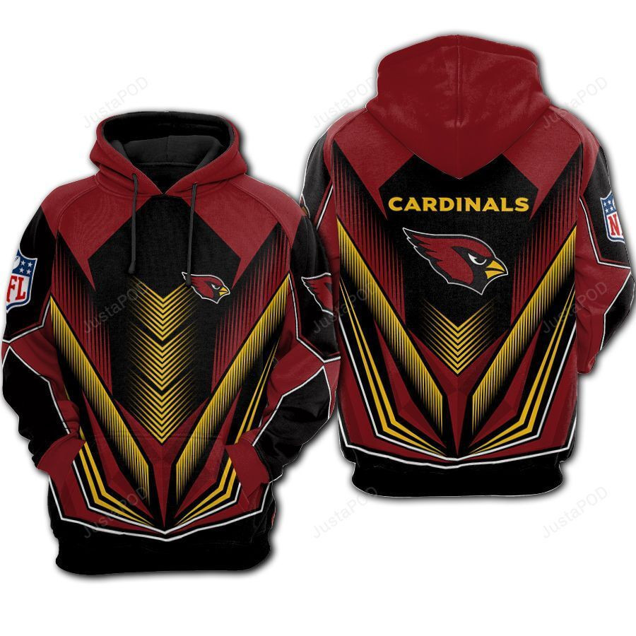 NFL Nfl Arizona Cardinals 3D All Over Print Hoodie, Zip Hoodie