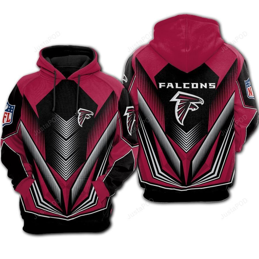 NFL Nfl Atlanta Falcons 3D All Over Print Hoodie, Zip Hoodie