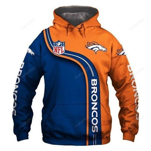 NFL Nfl Denver Broncos 2020 3D All Over Print Hoodie, Zip Hoodie