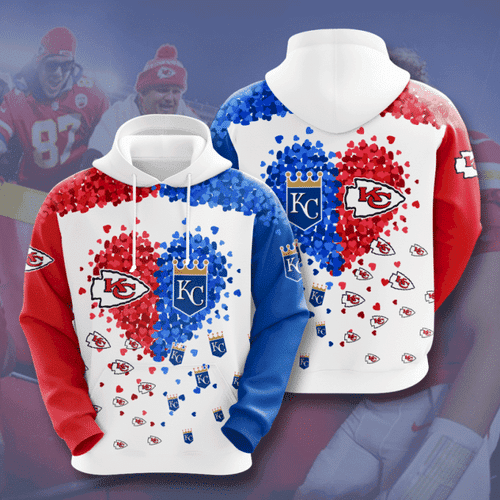 NFL NFL Kansas City Chiefs 3D All Over Print Hoodie, Zip Hoodie
