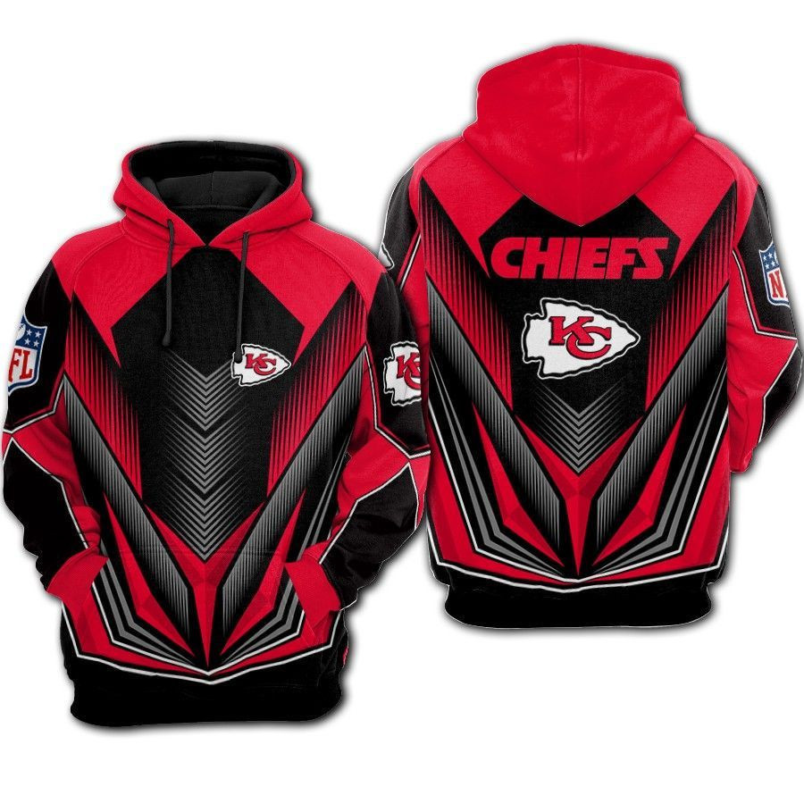 NFL Nfl Kansas City Chiefs 3D All Over Print Hoodie, Zip Hoodie