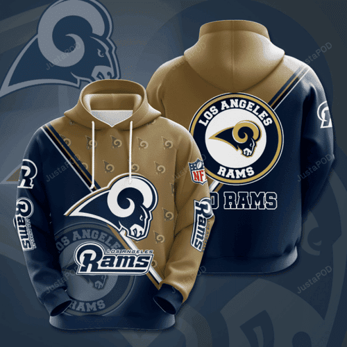 NFL NFL Los Angeles Rams 3D All Over Print Hoodie, Zip Hoodie