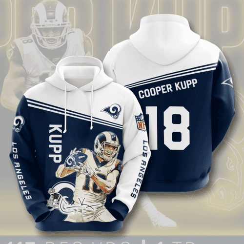 NFL NFL Los Angeles Rams 3D All Over Print Hoodie, Zip Hoodie