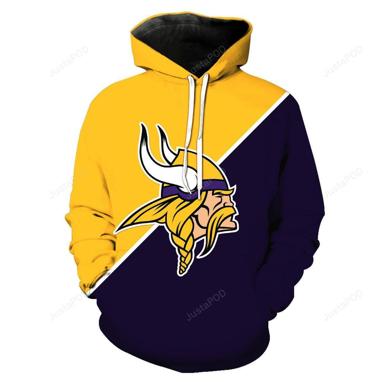 NFL NFL Minnesota Vikings 3D All Over Print Hoodie, Zip Hoodie