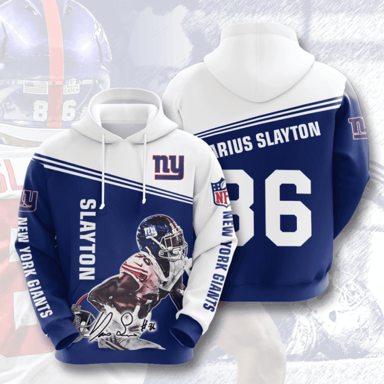 NFL NFL New York Giants 3D All Over Print Hoodie, Zip Hoodie