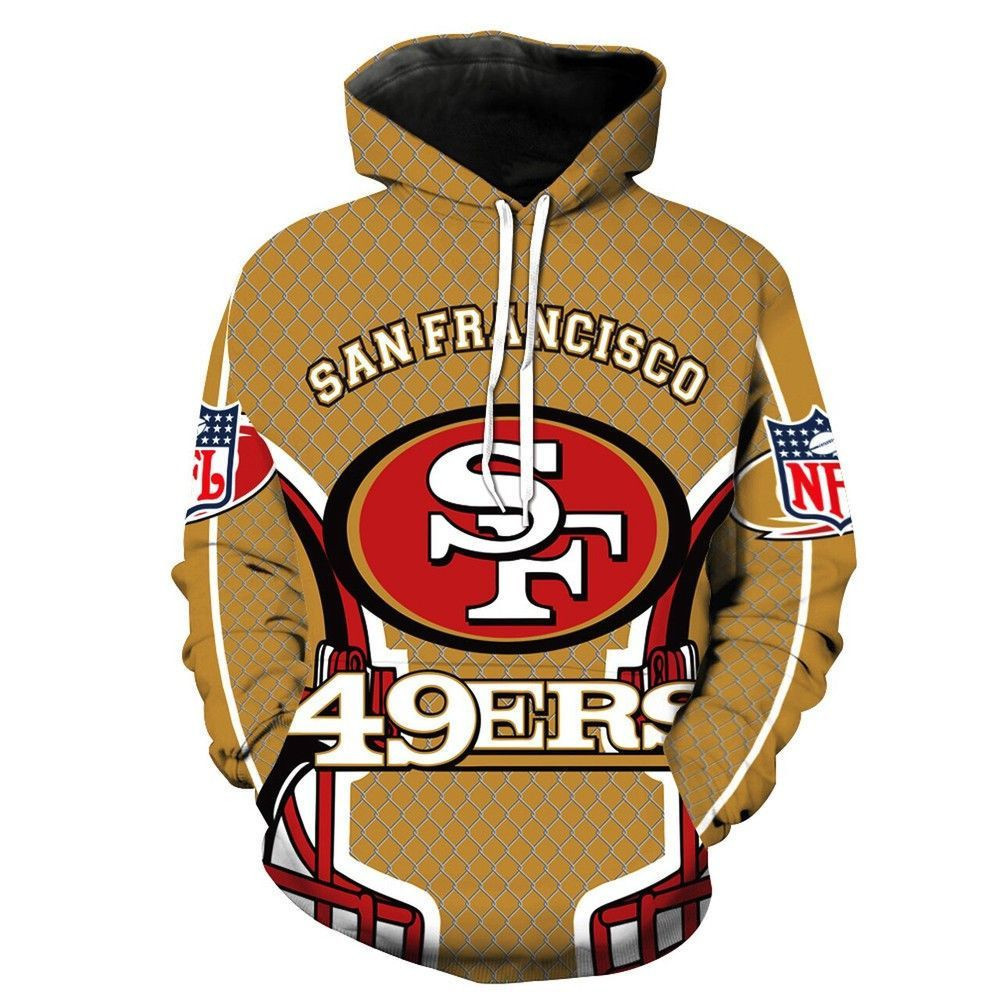 NFL NFL San Francisco 49Er 3D All Over Print Hoodie, Zip Hoodie