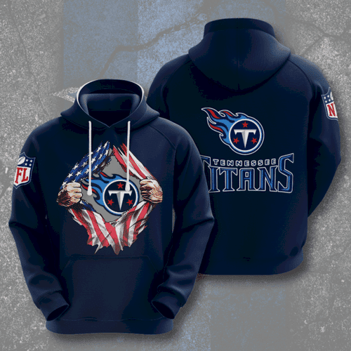 NFL NFL Tennessee Titans 3D All Over Print Hoodie, Zip Hoodie