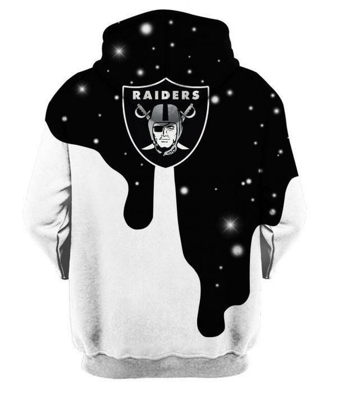 NFL Oakland Raiders Nfl Football 3D All Over Print Hoodie, Zip Hoodie