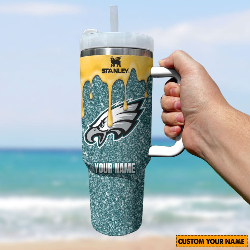 NFL Philadelphia Eagles Custom Stanley Cup 40 oz 30 oz Tumbler With HandleTVC2301850