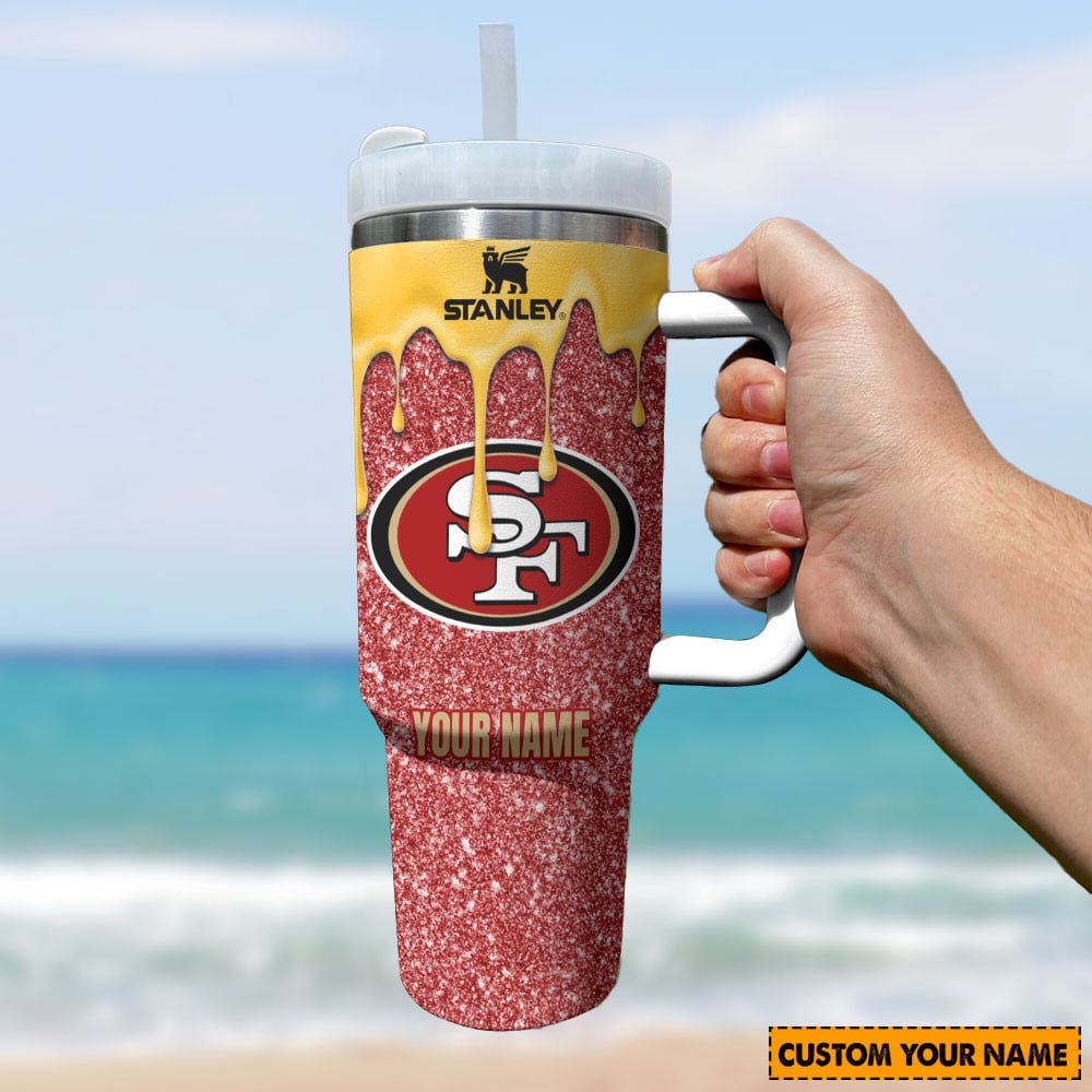 NFL San Francisco 49ers Custom Stanley Cup 40 oz 30 oz Tumbler With HandleTVC2301850