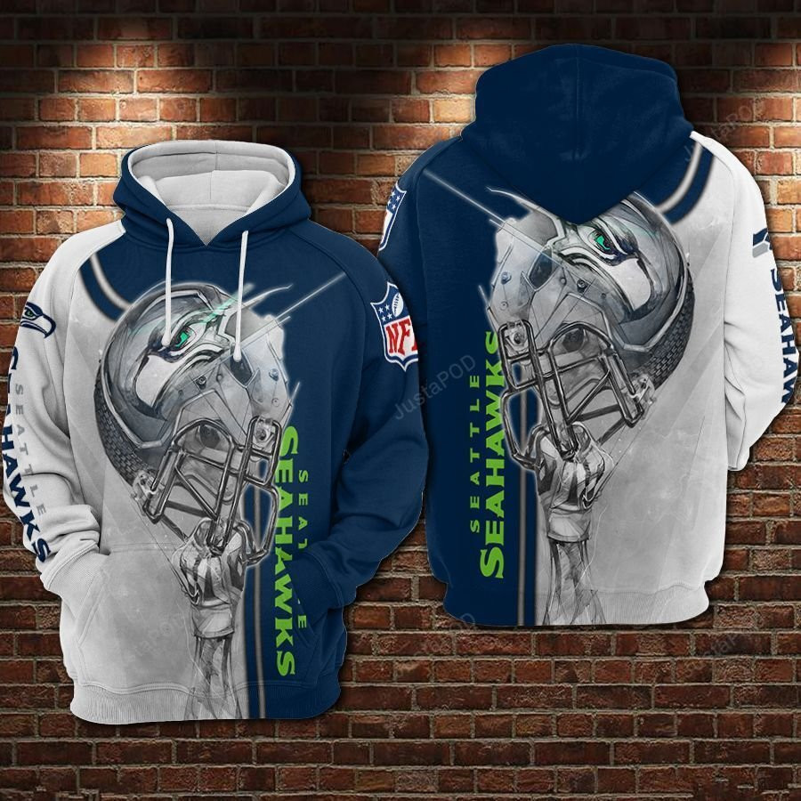 NFL Seattle Seahawks Nfl Football 3D All Over Print Hoodie, Zip Hoodie