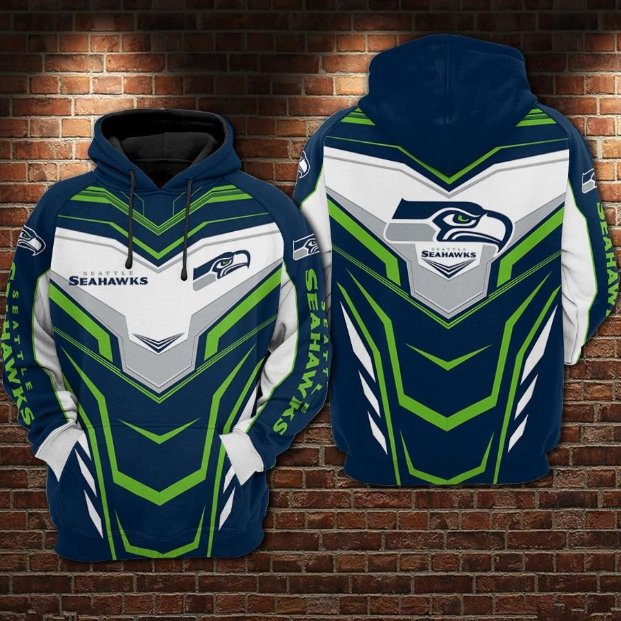 NFL Seattle Seahawks Nfl Football Super 3D All Over Print Hoodie, Zip Hoodie